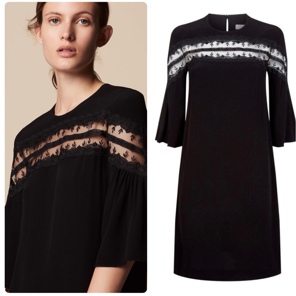 Sandro Black Dress - Picture 1 of 8